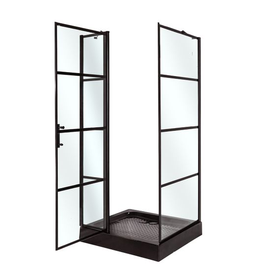 Душова кабіна INSANA Patricia 100x100x215 мілкий піддон 15 см | Зображення 2