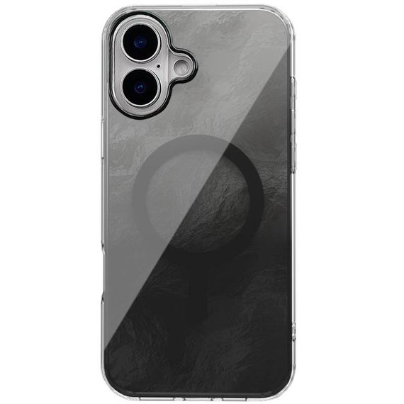 Чохол TPU Shiny Mountain (MagFit) для Apple iPhone 16 (6.1") Black
