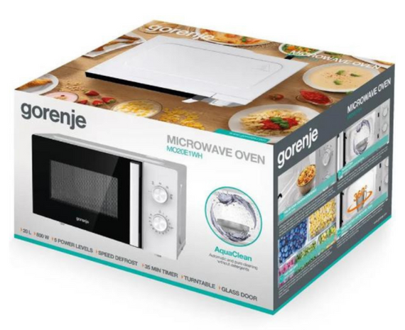 Мікрохвильова піч Gorenje MO 20 E1WH | Зображення 7