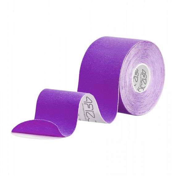 Стрічка кінезіологічна (кінезіо тейп) 4FIZJO 5 см x 5 м 4FJ0626 Violet (P-5907739318817) | Зображення 3