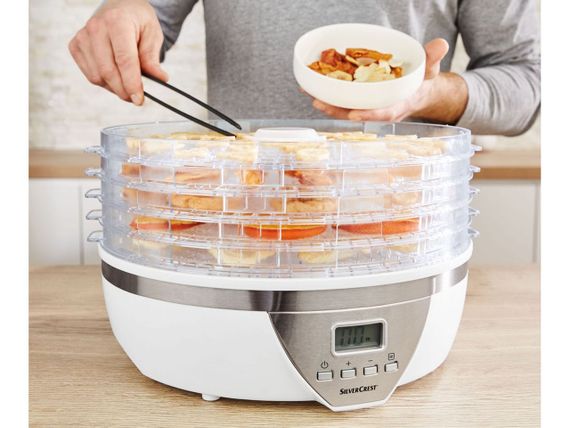 Сушарка сушарка для овочів, фруктів і грибів Silver Crest SDA 350 A2 Germany | Зображення 1