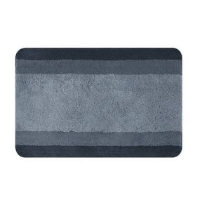 Килимок для ванної Spirella Balance 60х90 см, сірий, м'який, антиковзаючий (10.14743)