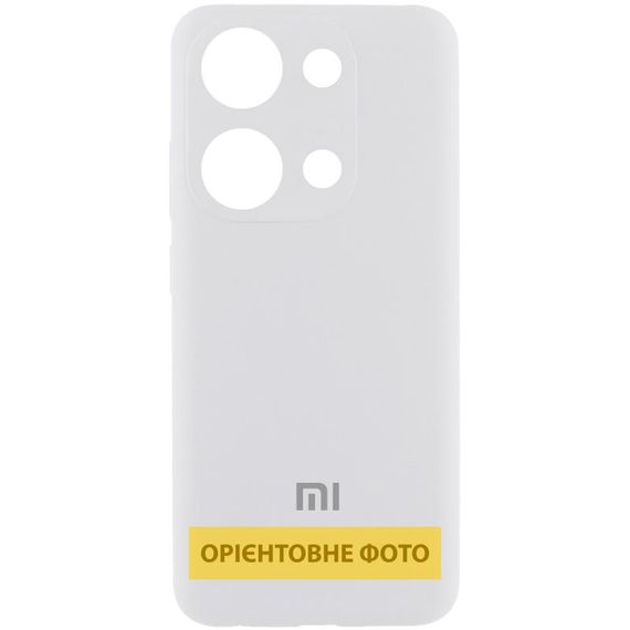 Чохол Silicone Cover Lakshmi Full Camera (AA) with logo для Xiaomi Poco X6 Pro Білий / White