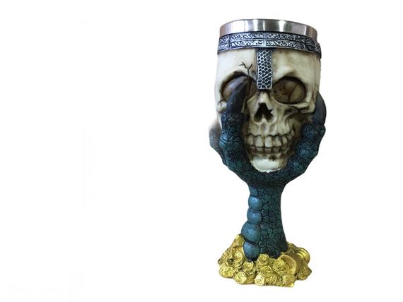Келих для Вина Череп із Лапою Гра Престолів Кубок Готика Подарунок (код 00302)