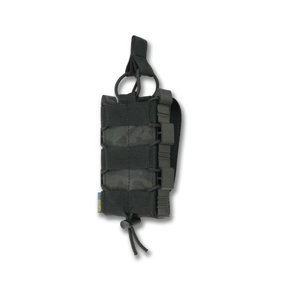 Жесткий усиленный тактический подсумок Kiborg GU Single Mag Pouch Dark Multicam | Зображення 1