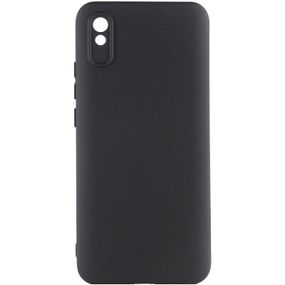Чохол TPU GETMAN Liquid Silk Full Camera для Xiaomi Redmi 9A Чорний / Black