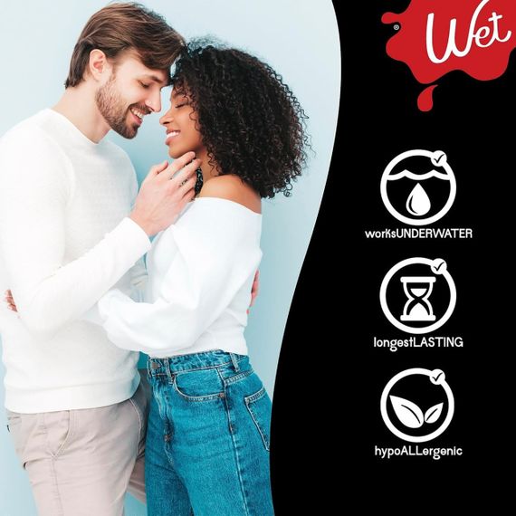Лубрикант на силіконовій основі WET Platinum Premium, 89 мл Sex Aura | Зображення 1