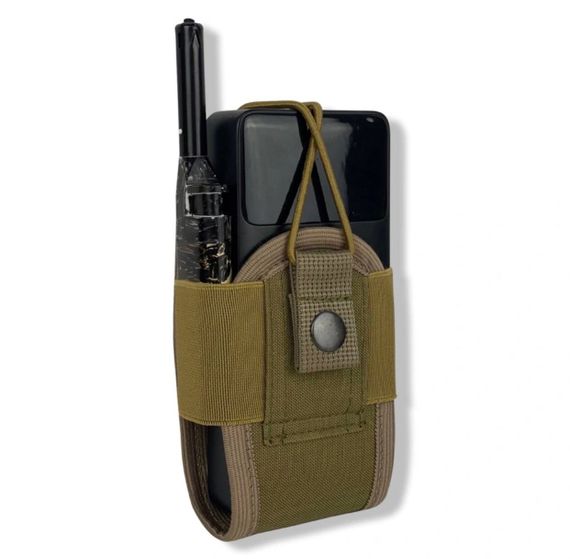 Підсумок під рацію CORDURA 1000D 15х8х3 см Койот | Зображення 1
