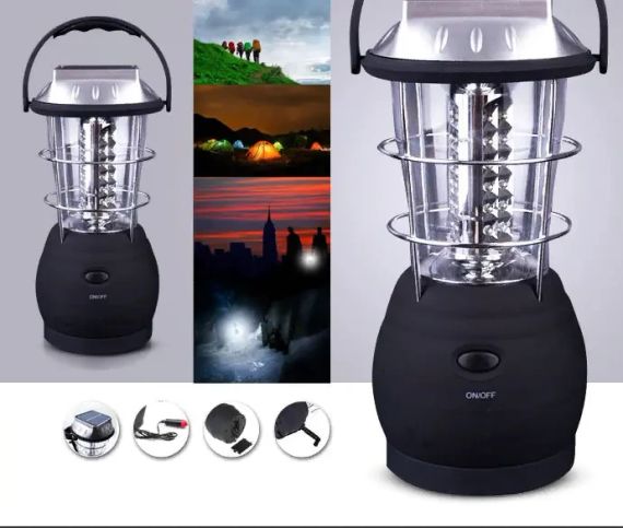 Ліхтар кемпінговий на сонячній батареї Super Bright LED Lantern LS-360 | Зображення 1