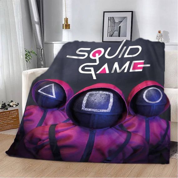 Плед 3D Гра в кальмара SQUID GAME 12298 135х160 см