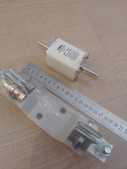 Ножовий запобіжник DC до 250a 1000v комплект для АКБ сонячного поля | Зображення 4