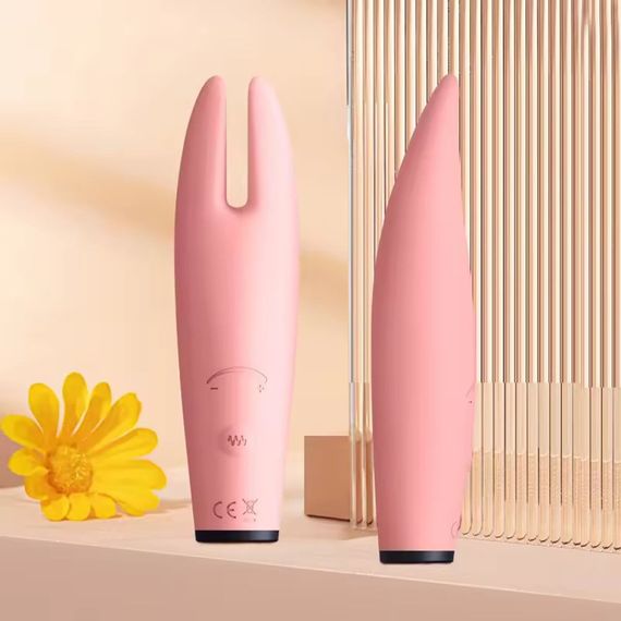 Вібратор для клітора з роздвоєним кінчиком Sweet Em, рожевий Sex Aura | Зображення 3