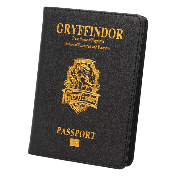 Обкладинка для паспорта SV у стилі Gryffindor 14.5*10cm Style 13, Чорний