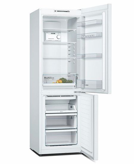 Холодильник з нижньою морозильною камерою BOSCH KGN36NW306, білий (KGN36NW306) | Зображення 1
