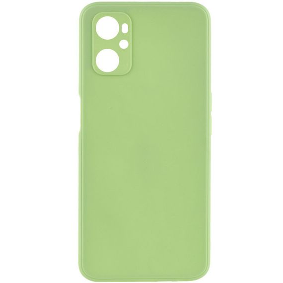 Силиконовый чехол Candy Full Camera для Oppo A96 Фисташковый