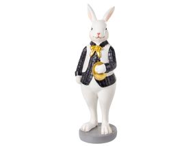 Статуэтка Rabbit with egg Black