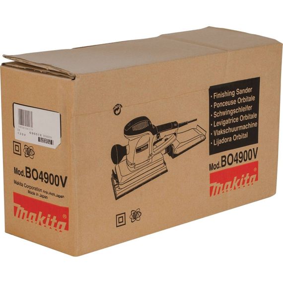 Шліфмашина вібраційна Makita BO4900V (115x229 мм, 8000-20000 хв-1, 330 Вт) | Зображення 5