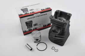 Поршнева б/п (ЦПГ) для Husqvarna 345 (Ø42) (чорна) WOODMAN