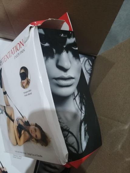Фиксаторы для ног Fetish Tentation Neck and Ankle Strap (мятая упаковка!!!) Sex Aura | Зображення 1