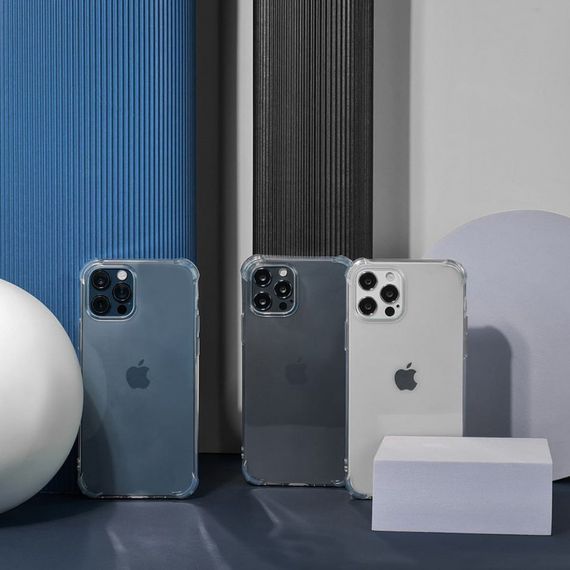 Чохол WXD силікон 0.8 mm HQ iPhone 12 Pro Max transparent | Зображення 1