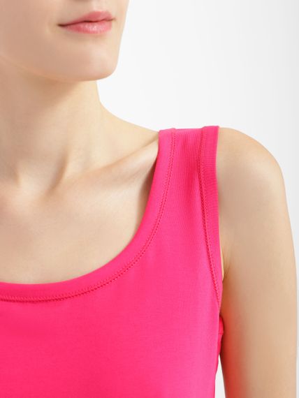 Майка жіноча на широких бретелях світла фуксія, XL | Зображення 2