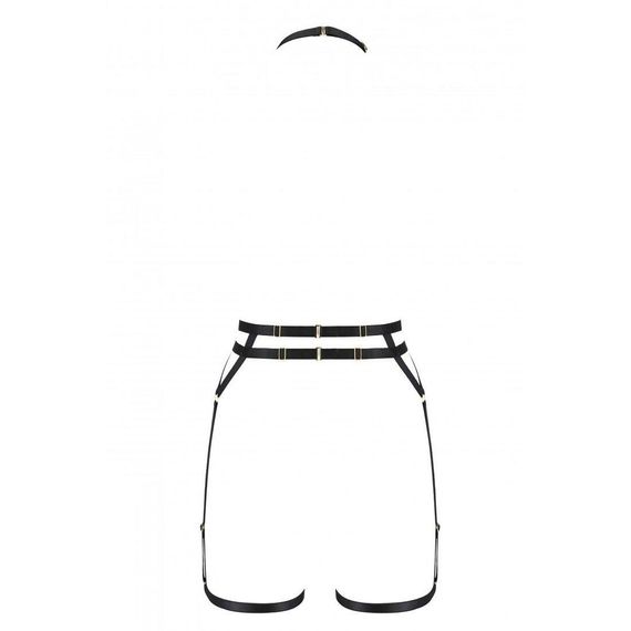 Портупея-стрепи з подвійним ремінцем DENIRA black - Passion Exclusive, L/XL | Зображення 5