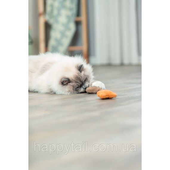 Іграшка Trixie для котів Ведмідь плюшевий з котячою м ятою 8 см блакитний | Зображення 9