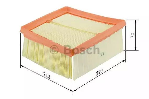 Фільтр повітряний SEAT IBIZA, VW SPACEFOX, BOSCH (1457433575) | Зображення 4