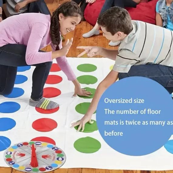 Підлогова "Твістер" гра Dance Pad Toy Party Game | Зображення 3