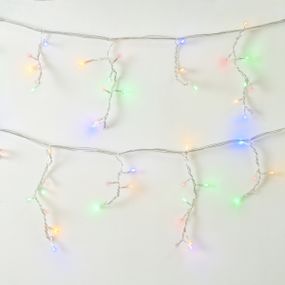 Электрическая гирлянда YES Бахрома 974847 2 м 84 LED мультиколор