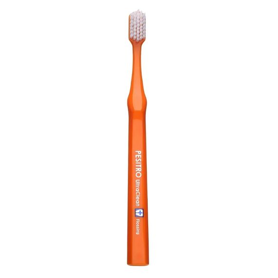 Зубна щітка Pesitro 3180 Flossing, помаранчева