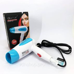 Фен практичный, Фен для укладки любых волос, Фен с холодным воздухом для укладки бытовой волос JU-71