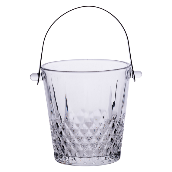 Ведерко для льда стеклянное 1 л с металлическими щипцами HP-19-21GLASS | Зображення 3