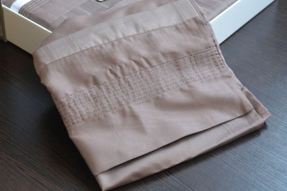 Комплект постільної білизни First Choice Deluxe Satin 200 х 220 см New Trend Brown | Зображення 4
