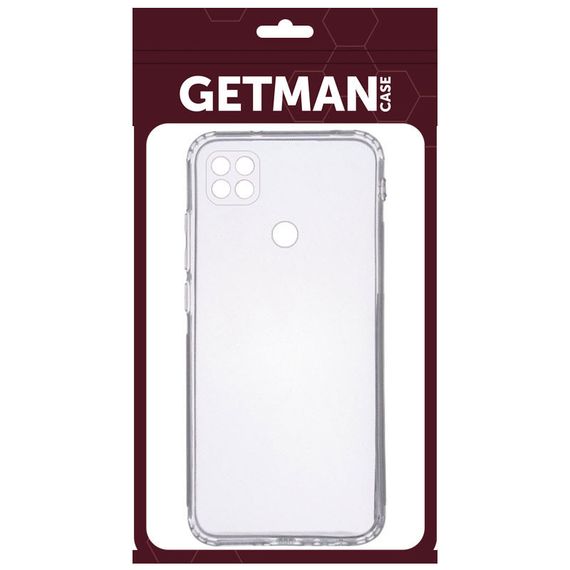 TPU чохол GETMAN Clear 1,0 mm для Xiaomi Redmi 9C | Зображення 1