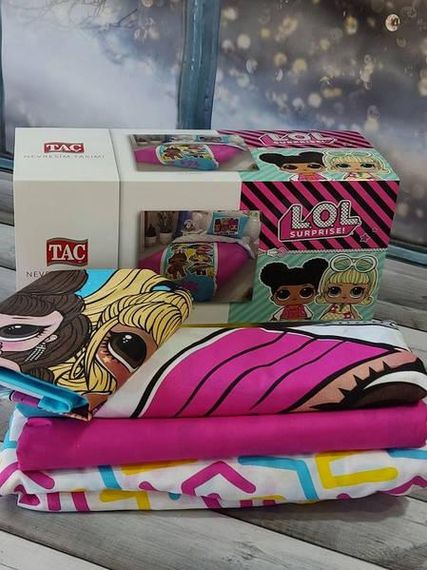 Постільна білизна дитяча TAC Lol Бавовна/Ранфорс Напівторний розмір