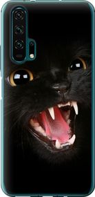 Чехол на Huawei Honor 20 Pro Чёрная кошка "932u-1702-17620"