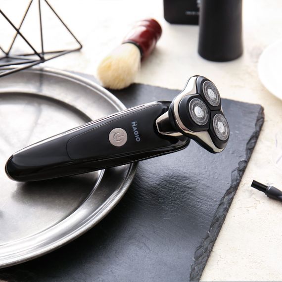 Електробритва 3 плав. голівки/ сухе/ вологе гоління/висувний триммер MAGIO MG-687 | Зображення 2