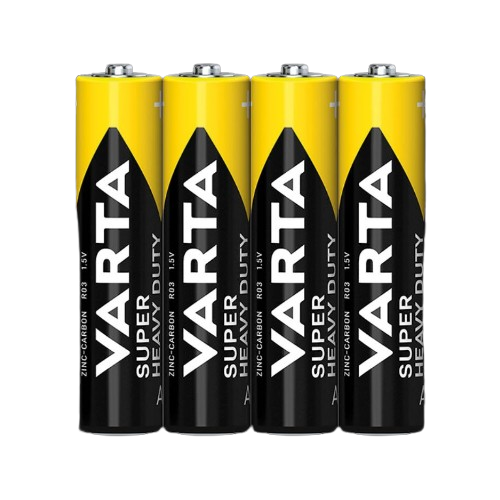 Батарейка сольова AAA/R03 (пл-4шт) VARTA Superlife | Зображення 1