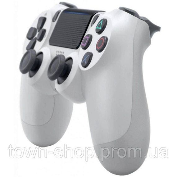 Джойстик DOUBLESHOCK для PS 4, игровой беспроводной геймпад PS4/PC аккумуляторный джойстик. Цвет: белый | Зображення 1