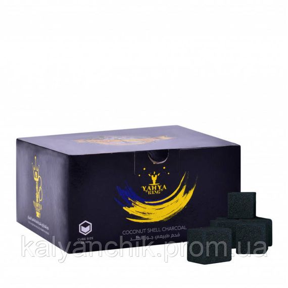 Уголь для кальяна Yahya Elegance King 32 куб.