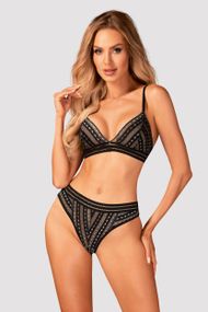 Комплект Obsessive Natilya set Чорний XS/S
