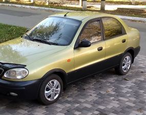 Накладки на арки (4 шт, чорні) для Daewoo Lanos