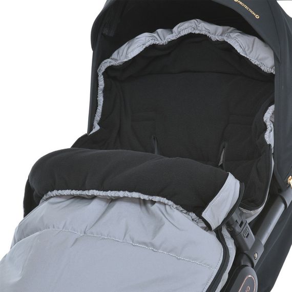 Конверт в коляску ME 1131 Footmuff Plus Reflective 100 х 53 см, застежки-молнии | Зображення 3