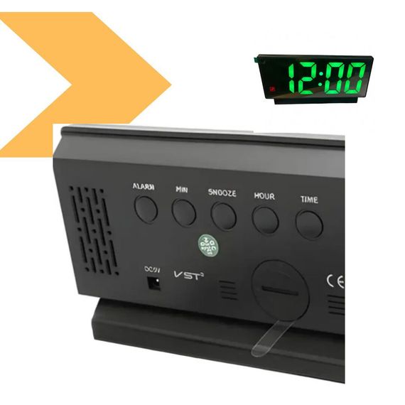 Годинник з яскравим LED-дисплеєм VST 897L (46379-9090_212) | Зображення 1