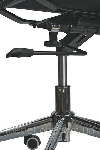 Офісне крісло Solano mеsh black репліка крісла Eames Style HB Ribbed Office Chair EA 119 | Зображення 7