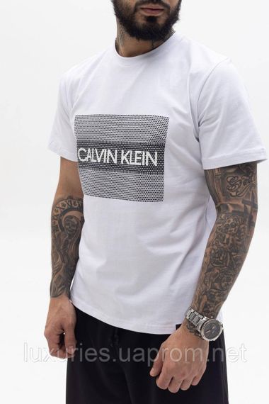 Футболка в стилі Calvin, футболка з логотипом Кельвін Кляйн, футболка СК стильна | Зображення 1
