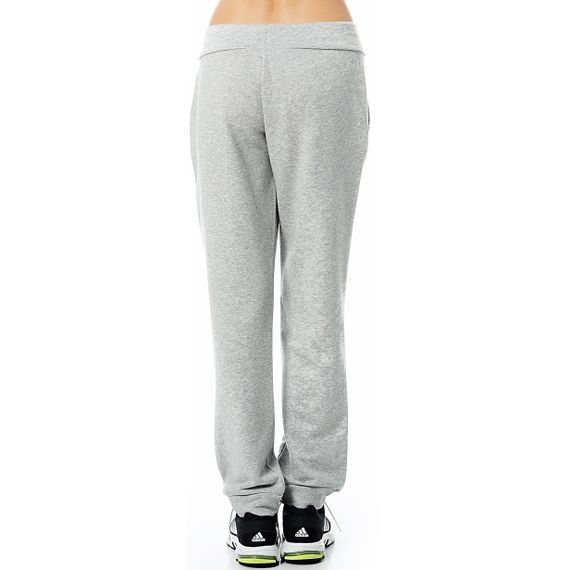 Брюки спортивные женские adidas ESSENTIALS X21683 (серые, хлопок, с манжетами, для тренировок, бренд адидас) | Зображення 1