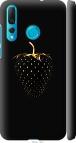 Чохол на Huawei Nova 4 Чорна полуниця "3585m-1632-24368"