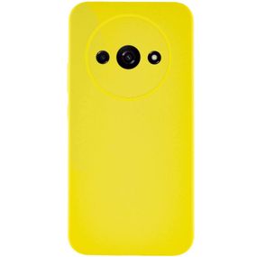 Чехол Silicone Cover Lakshmi Full Camera (AAA) для Xiaomi Redmi A3 Желтый / Yellow